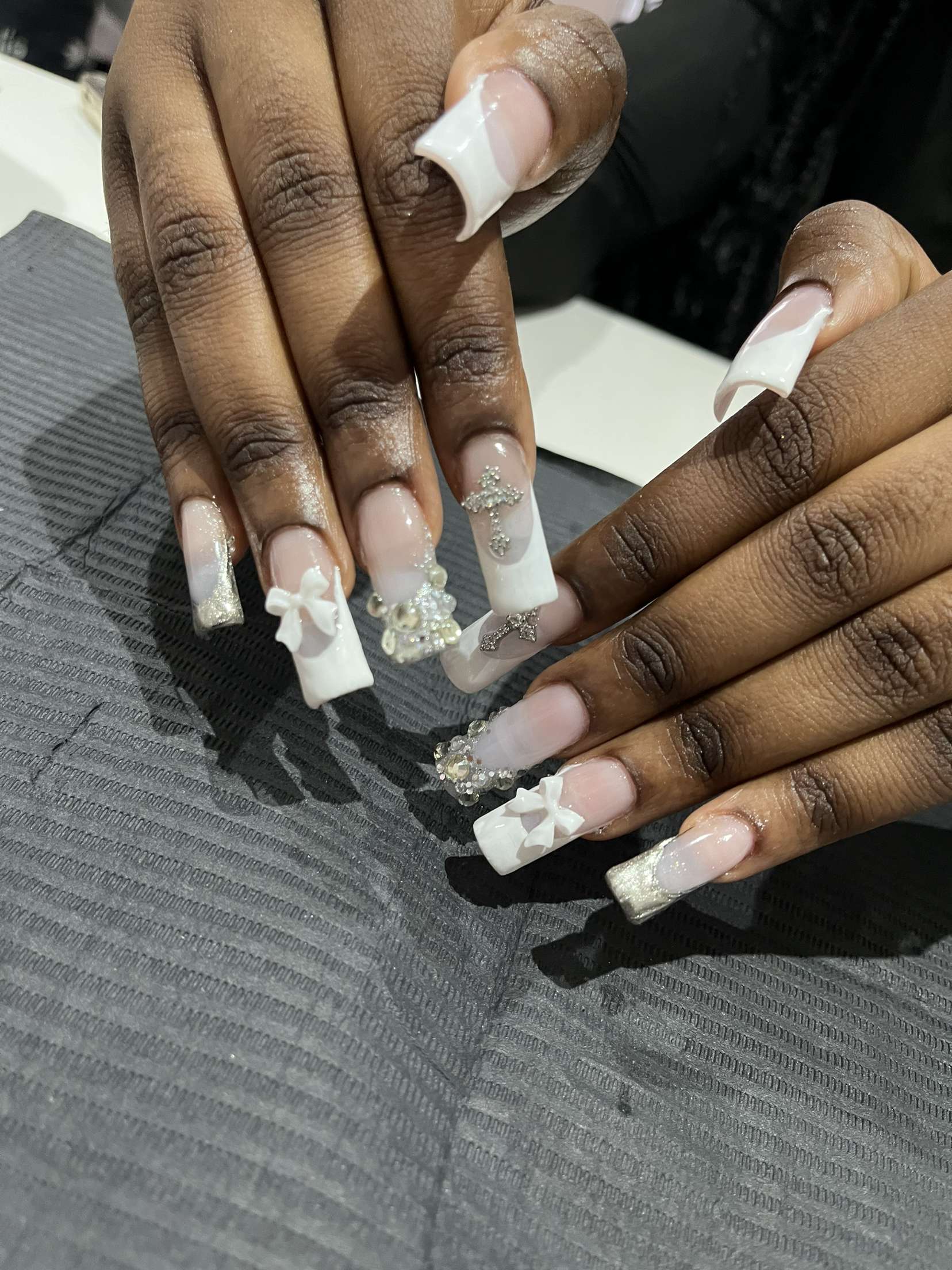 capsule américaine nail art