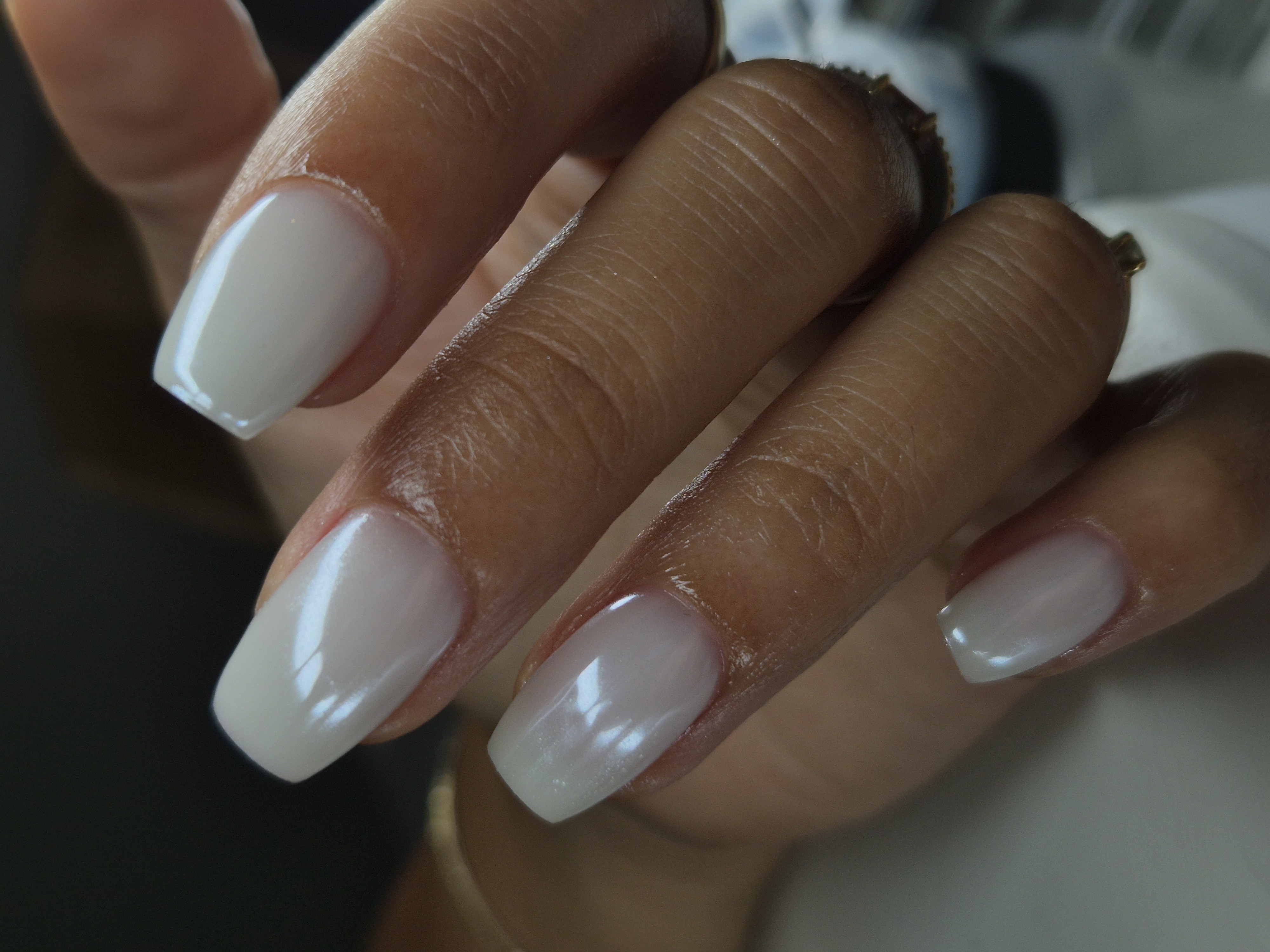 gainage au gel avec finition nacré