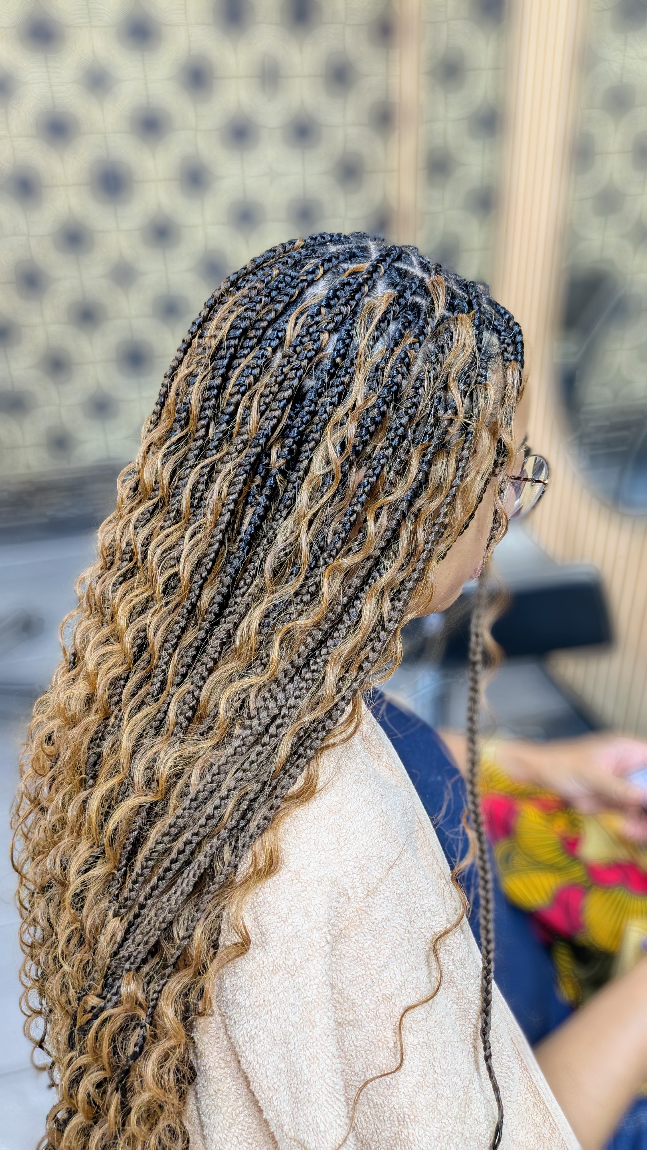 Small knowless Braids Boohoo