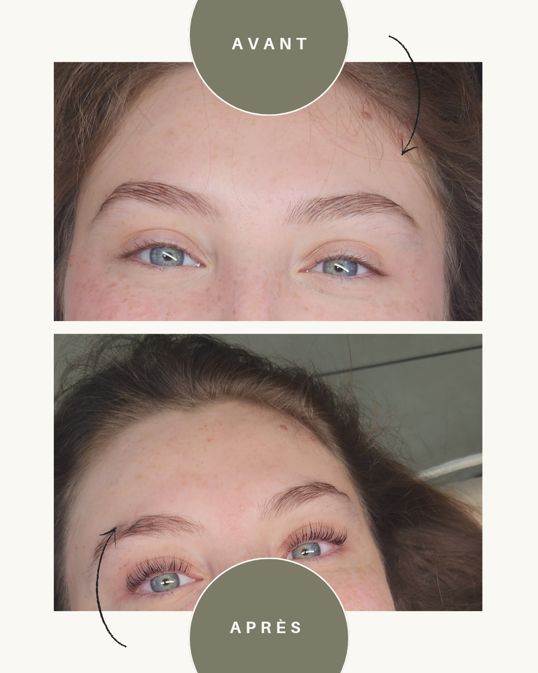 Le rehaussement de cils coréen est combiné à un soin qui permet de prendre soin de vos cils toute en les sublimants