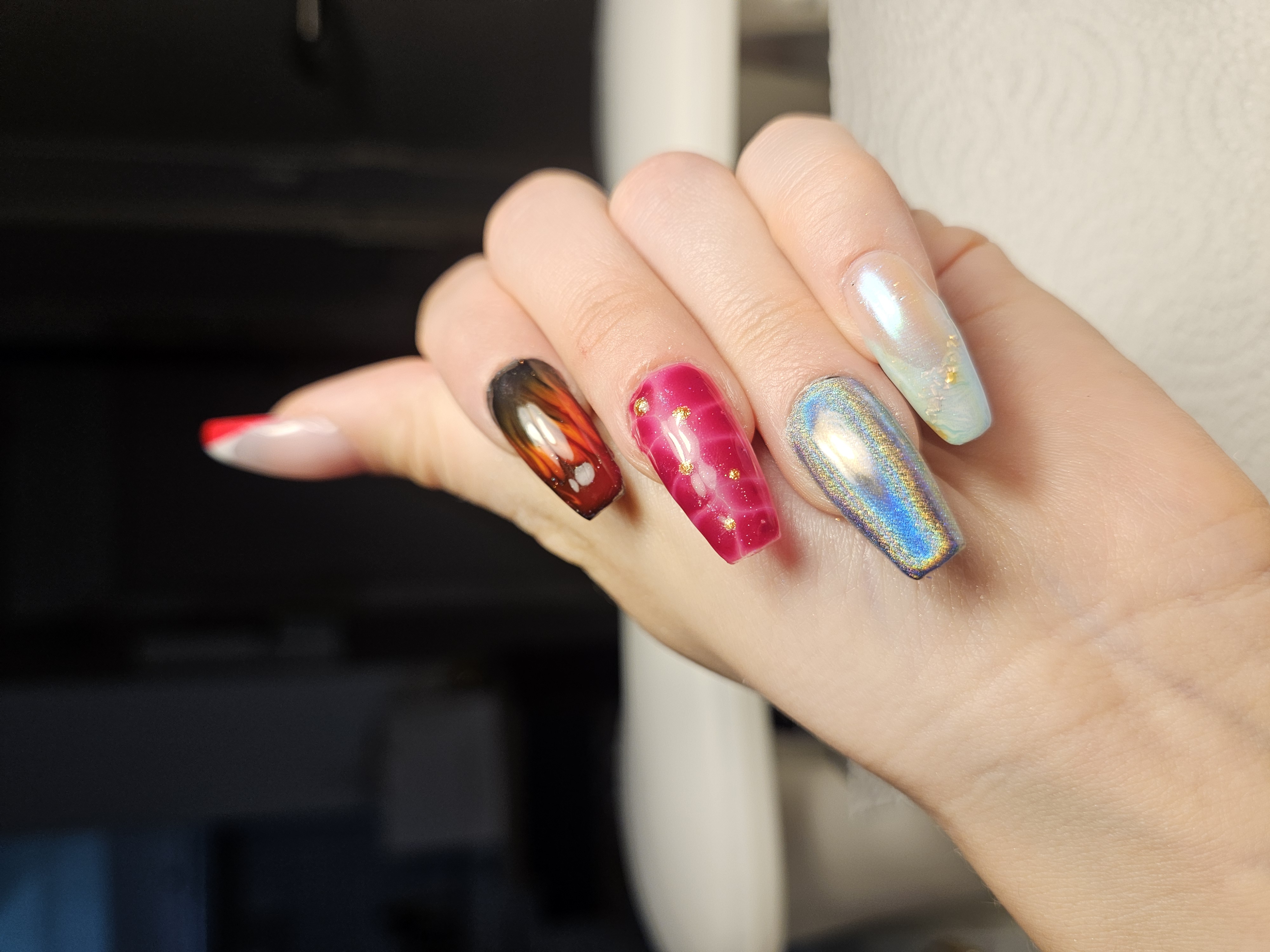 Différents Nail Art ✨️💚