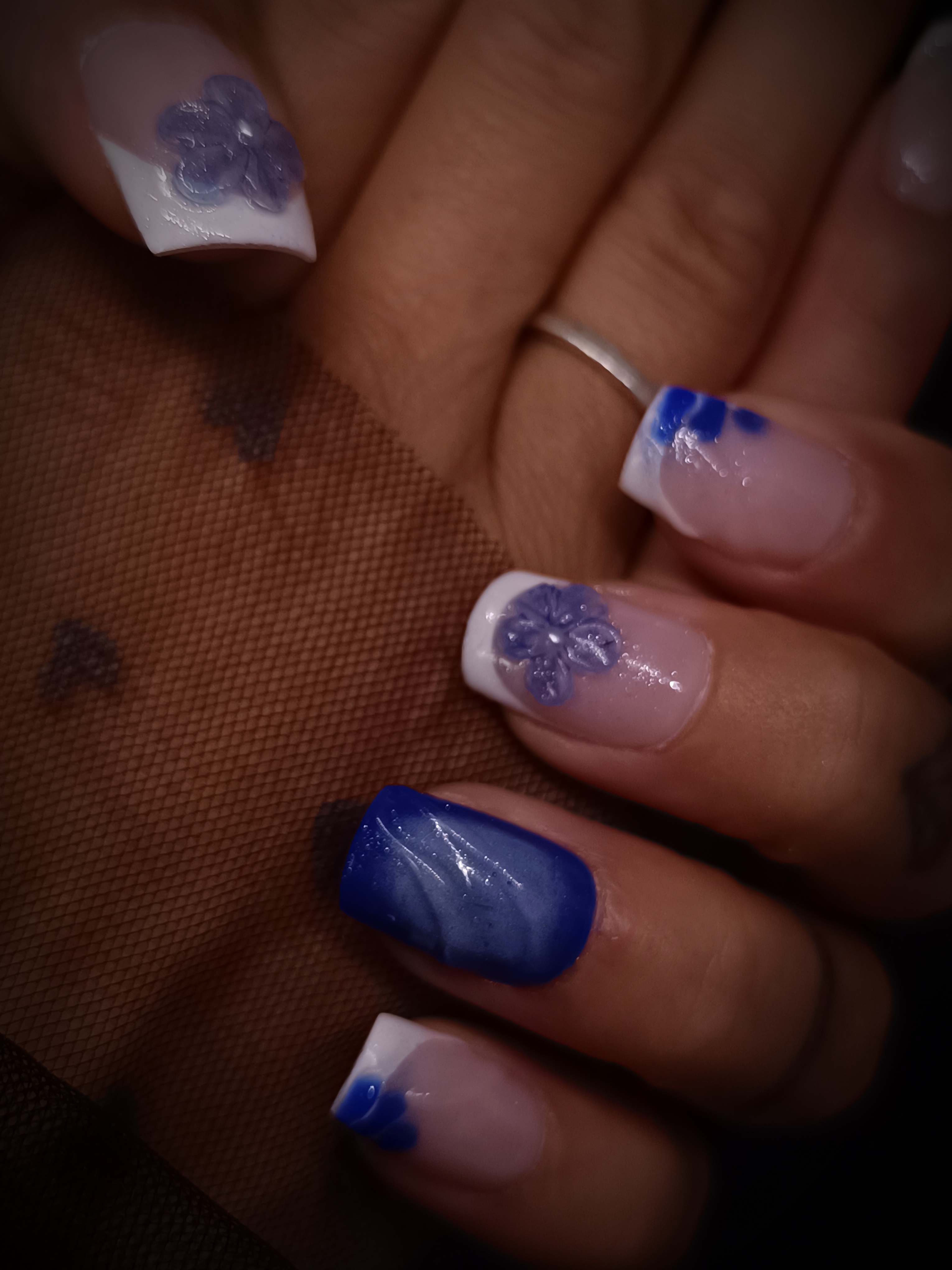 pose gel x avec déco 3D 🥰