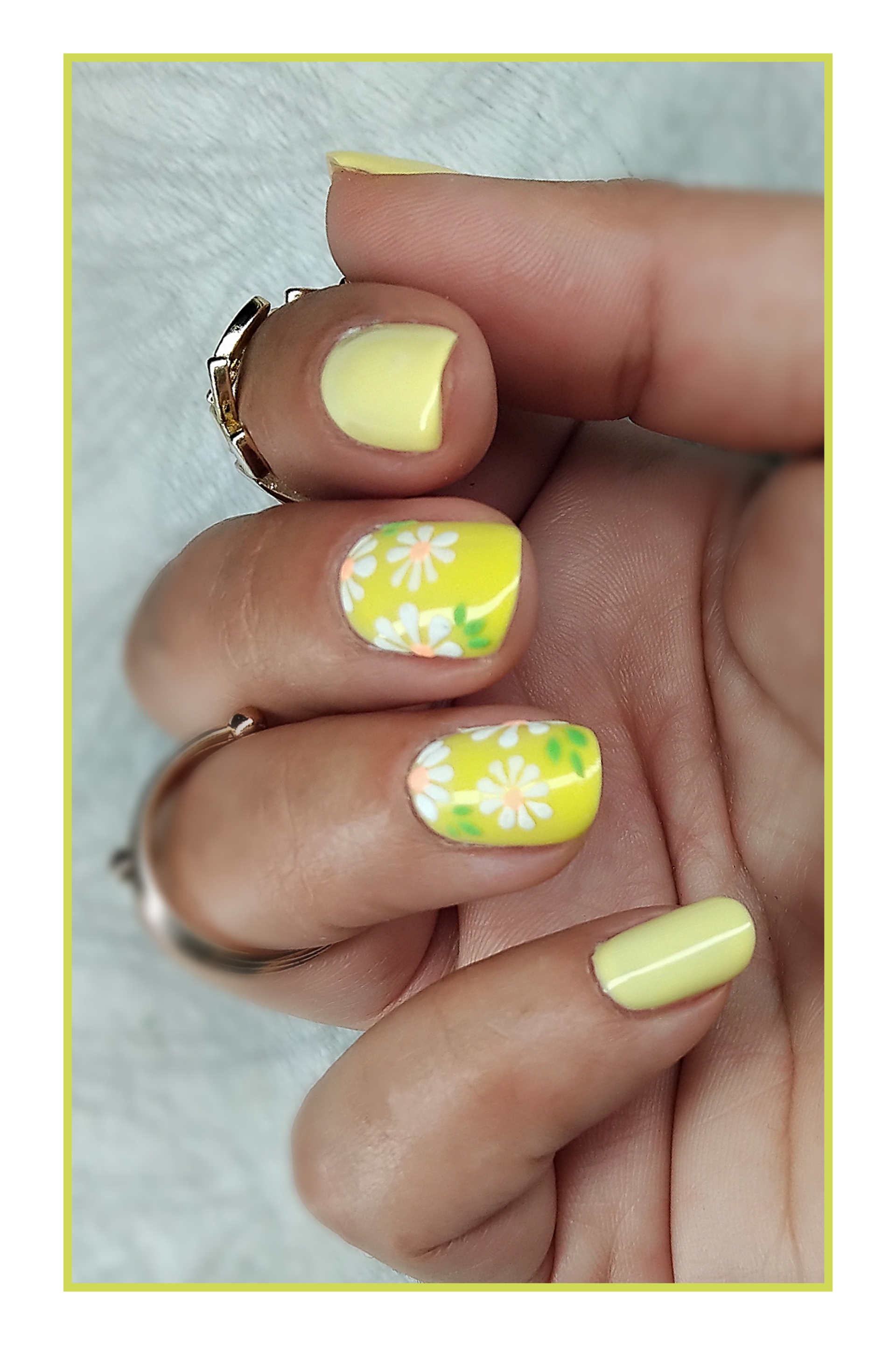 Pose complète/ Marguerite effet sucre 
